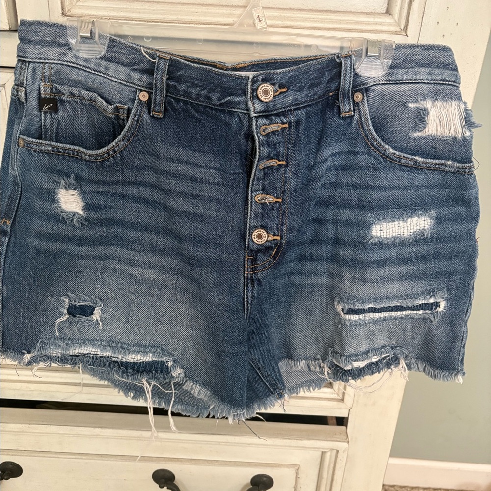 KanCan Classic Blue Denim Shorts